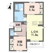 クオリスタ薬円台の間取り画像