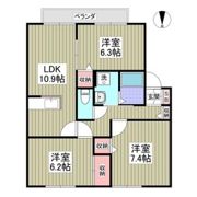 ハイツ・クインテの間取り画像