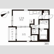 スヴニール伝馬の間取り画像