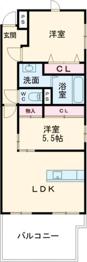パレットの間取り画像