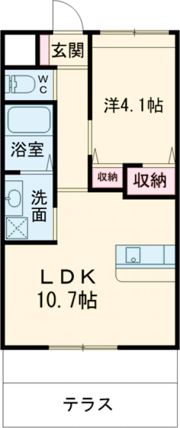 エスポワールの間取り画像