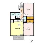 ローズコート Kの間取り画像