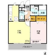 ラフィネ・タウン Ⅰの間取り画像