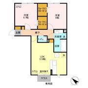 ベイサイドテラス ANNEX Bの間取り画像