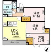 セレスティア荻窪の間取り画像