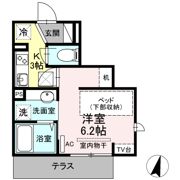 ライズ生田の間取り画像