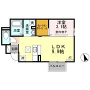 エスポワール西園の間取り画像