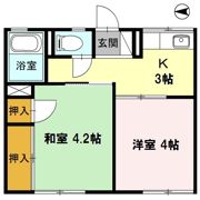 シティハイムカツマタの間取り画像