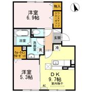 グレイス ヒルズ A棟の間取り画像