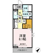 AXIS（C棟）の間取り画像