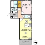 D-ROOM今町の間取り画像