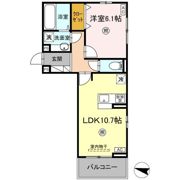 D-ROOM今町の間取り画像