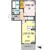 D-ROOM今町の間取り画像