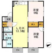 セジュール泉 B棟の間取り画像