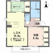 コンフォールKの間取り画像
