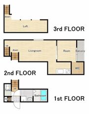 LFB APARTMENT天神の間取り画像
