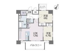 MODERN PALAZZO 博多デュオグランデWestの間取り画像