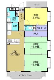 スカイヒル・Kの間取り画像