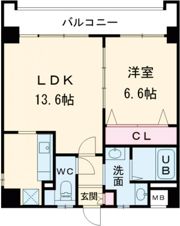 レジデンス東櫛原の間取り画像