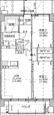 リリーヴィレッジGRACEの間取り画像