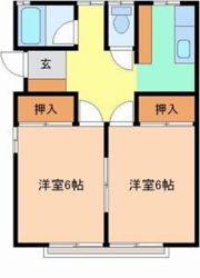ヴィラあいおい2in1の間取り画像