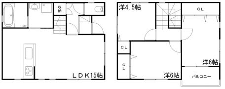 サンサージュ加納原田の間取り画像