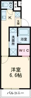 フジパレス平野公園Ⅱ番館の間取り画像