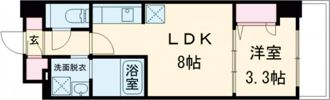 S-RESIDENCE城南通りabreastの間取り画像