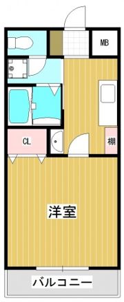 ベルドミールⅠの間取り画像