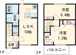 nagisa Bの間取り画像
