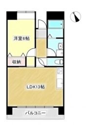シャインコートチボリの間取り画像