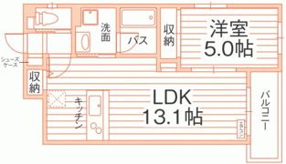 シリウス・Tの間取り画像