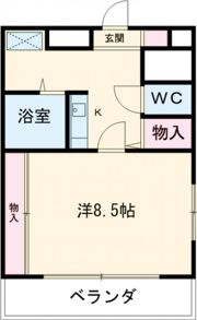 リバティーハイツの間取り画像