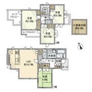 鵜野森戸建の間取り画像