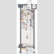 PREMIUM CUBE目黒東山♯moの間取り画像