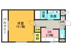マリベール横田の間取り画像