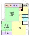 フルール田中町の間取り画像