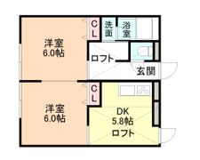 薫ハイムの間取り画像