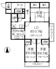コーポレート花小金井の間取り画像