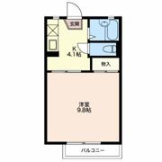ディアス犀北 Bの間取り画像