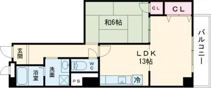 ハイムYEBISUの間取り画像