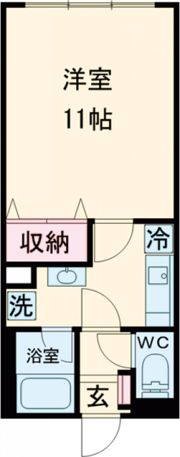 アールズフラット5の間取り画像