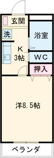 メゾングランペールの間取り画像