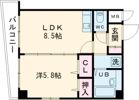 プレア九品寺の間取り画像