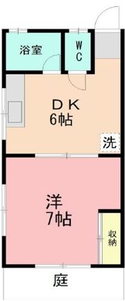 旭町コーポの間取り画像