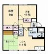 コスモタウン森岡 A棟の間取り画像