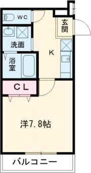 フジパレス加美駅南Ⅲ番館の間取り画像