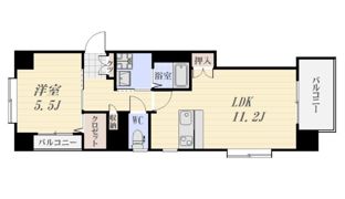 コスモシティーいづろの間取り画像