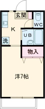 サンクス新栄 Ⅱの間取り画像