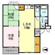 フラワーハイム鶴見の間取り画像